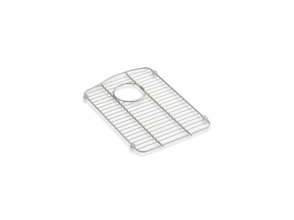 KOHLER K-80048 Kennon Small stainless steel sink rack,16-1/2