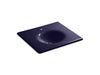 KOHLER Iron/Impressions 25" Enameled cast iron vanity top with integrated round sink