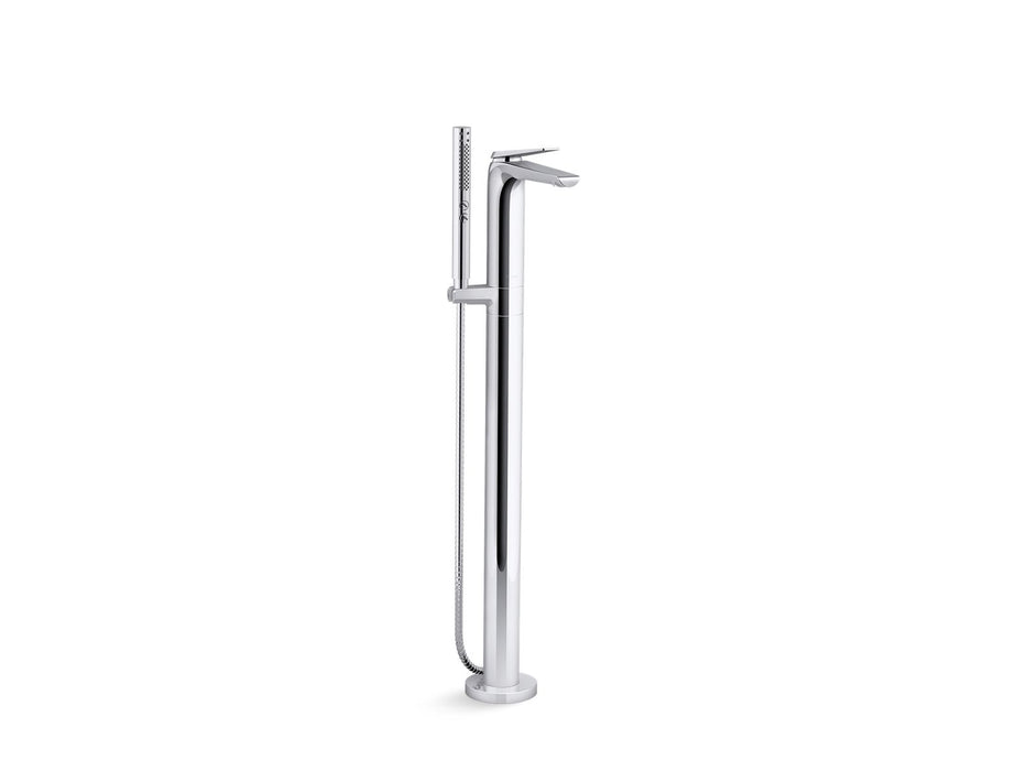 KOHLER K-T97367-4 Avid Floor-mount bath filler trim