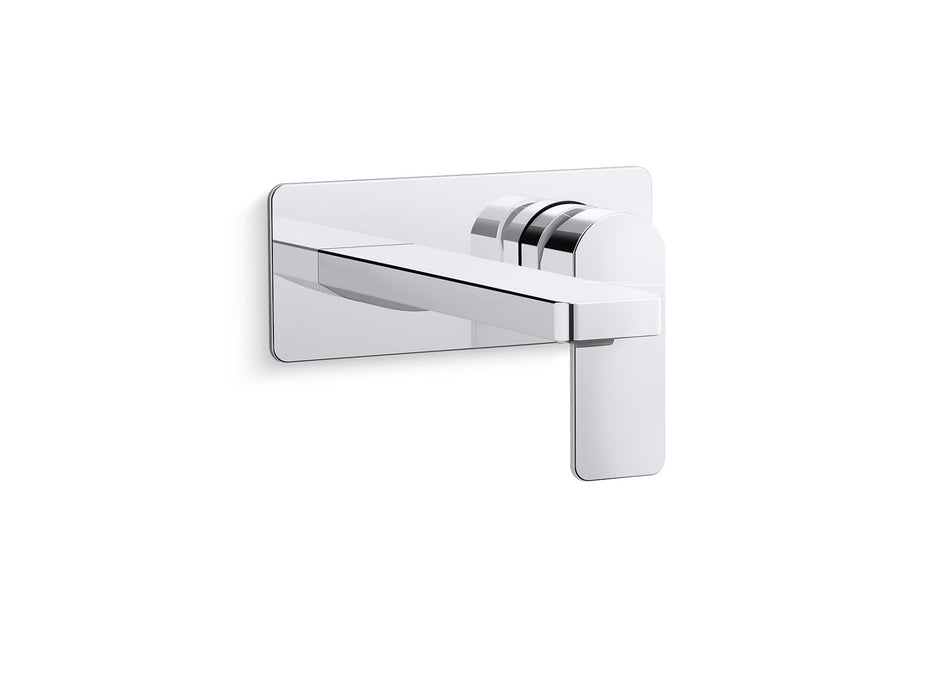 KOHLER K-22567-4 Parallel Wall-mount single-handle bathroom sink faucet, 1.2 gpm