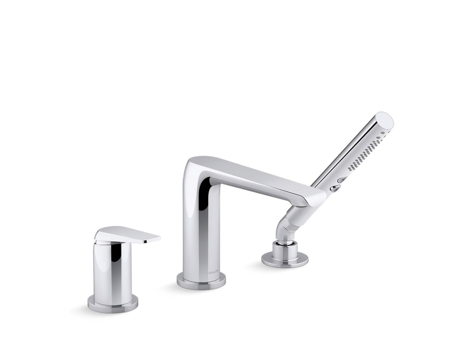 KOHLER K-97360-4 Avid Deck-mount bath faucet with handshower