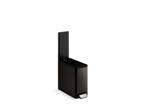 KOHLER K-20957 2.5-gallon slim step trash can