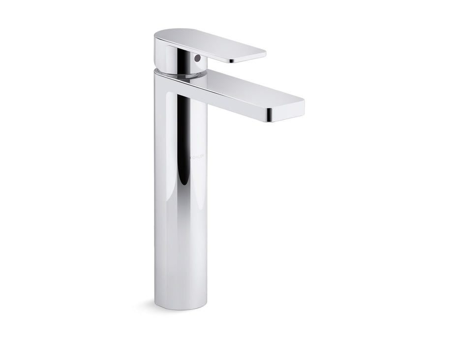 KOHLER K-23475-4K Parallel Tall single-handle bathroom sink faucet, 1.0 gpm