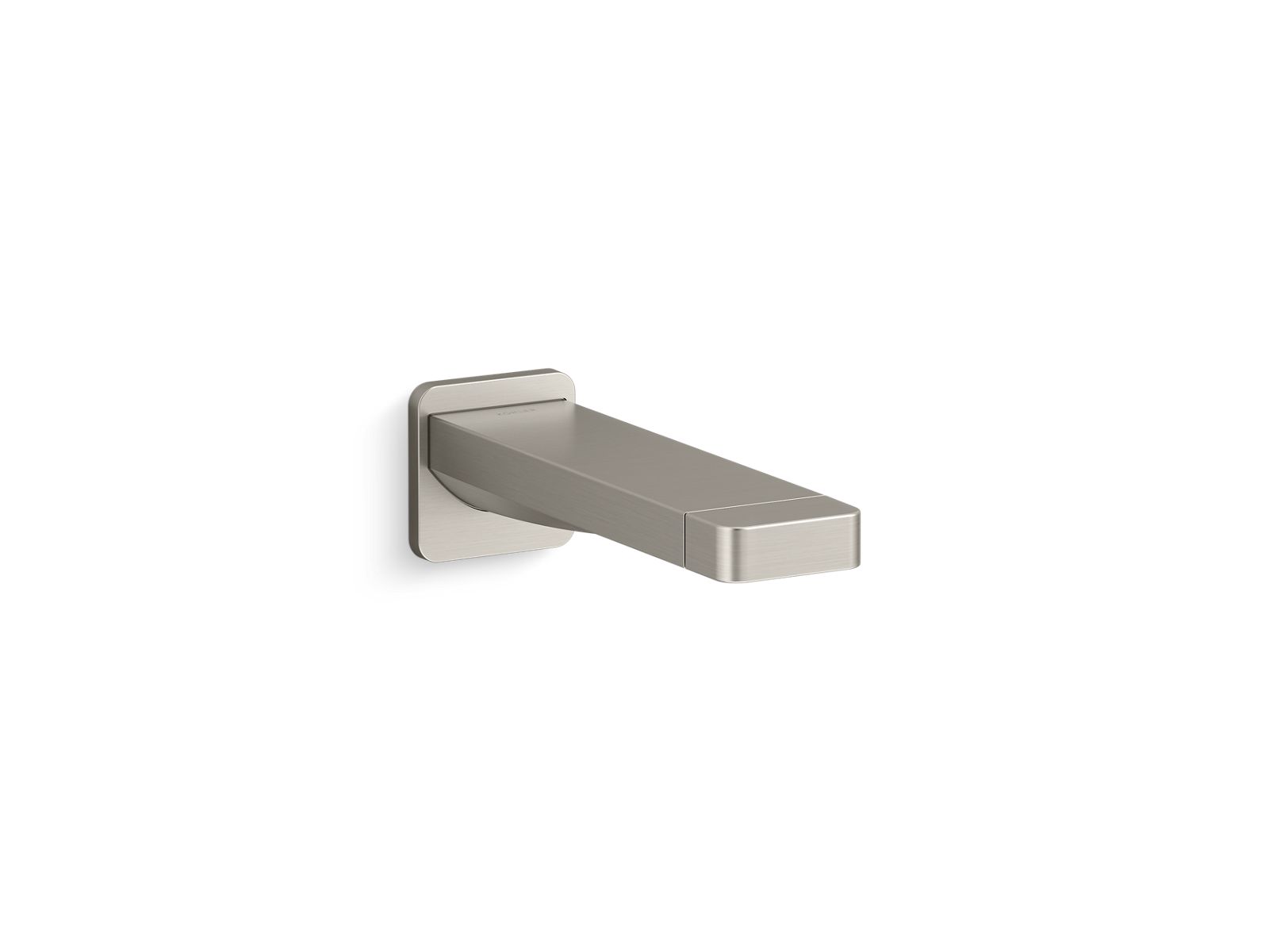 KOHLER Parallel Wall Mount Bath Spout in Vibrant Titanium