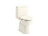 KOHLER K-78080-RA Reach One-piece compact elongated toilet with skirted trapway, 1.28 gpf