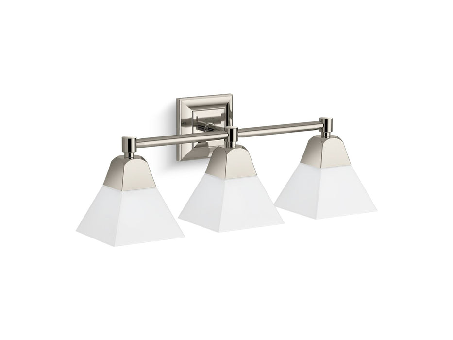 KOHLER K-23688-BA03 Memoirs Three-light sconce