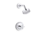KOHLER K-TS14422-3G Purist Rite-Temp shower trim kit with cross handle, 1.75 gpm