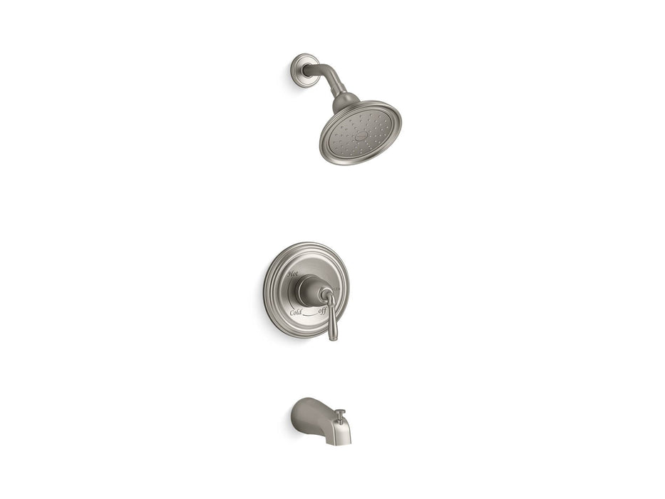 KOHLER K-TS395-4S Devonshire Rite-Temp bath and shower trim kit, 2.5 gpm, slip-fit spout