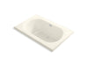 KOHLER K-1170-GHW Memoirs 66" x 42" drop-in Heated BubbleMassage air bath with Bask heated surface
