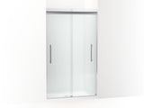 KOHLER K-707601-8D3 Pleat Frameless sliding shower door, 79-1/16" H x 44-5/8 - 47-5/8" W, with 5/16" thick Frosted glass