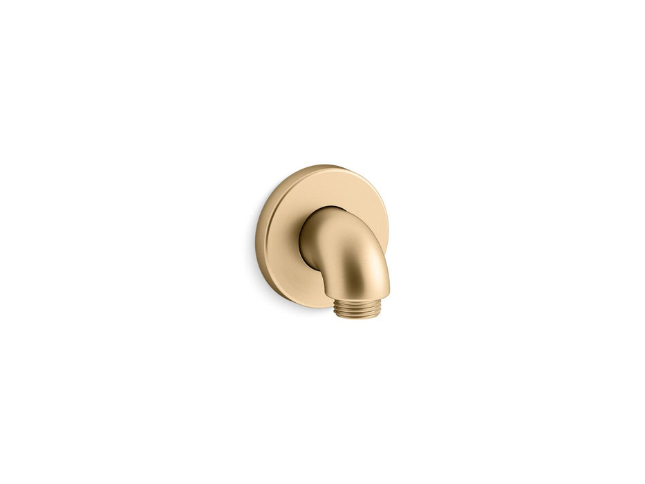 KOHLER Purist Stillness Wall-mount supply elbow with check valve