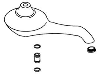 KOHLER K-1001303-G Spout Kit