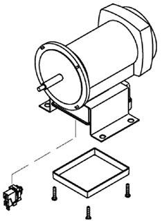 KOHLER K-1009763 Motor/Box Assy,230V Pump