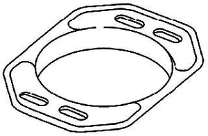 KOHLER K-36704-BV Base, Dish