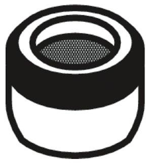 KOHLER K-41007-0 Aerator 2.2 Gpm, 15/16 Male