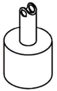 KOHLER K-52964-BN Stem/Skirt Handle
