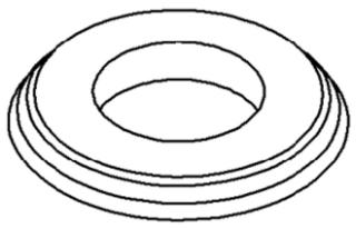 KOHLER K-77175-AF Escutcheon, Spout