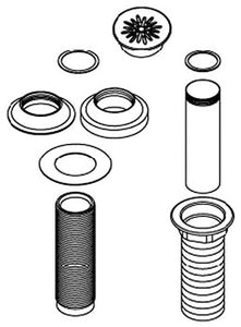 KOHLER K-1071974-BGD Grid Drain W/O Overflow