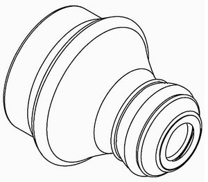 KOHLER K-1074721-CP Bonnet, Handle