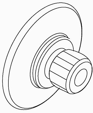 KOHLER K-1074724-AF Adapter, Handle
