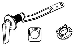 KOHLER K-1080378-CP Trip Lever Kit