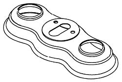 KOHLER K-1087748-CP Escutcheon
