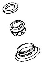 KOHLER K-1108527-BN Aerator Kit, 1.5Gpm