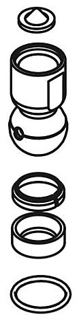 KOHLER K-1113957-SN Kit, Ball Joint Assy