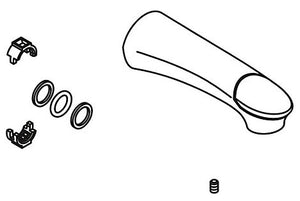 KOHLER K-1147450-CP Assembly, Spout
