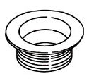 KOHLER K-29066-BV Strainer Body, Bath Drain
