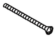 KOHLER K-52762-BV Screw, 10 - 24, Oval, Brass
