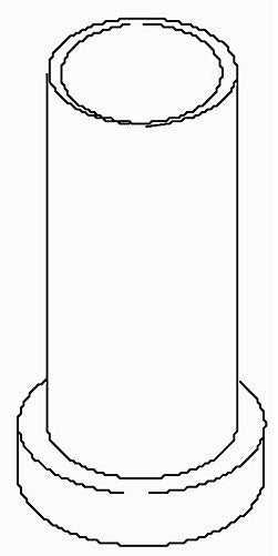 KOHLER K-57930-BV Escutcheon, Threaded
