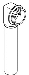 KOHLER K-75379-BRZ Overflow Ell & Tube Assy