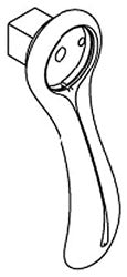 KOHLER K-77809-G Handle, Bath