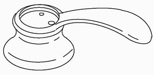 KOHLER K-78139-BRZ Handle Assembly Lav/Kit