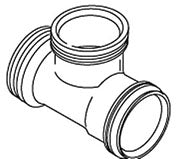 KOHLER K-78816-BKB Drain Tee