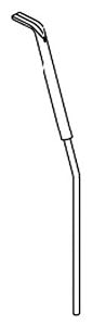 KOHLER K-898783-CP Lift Rod Assembly