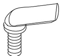 KOHLER K-97744-BL Spout, Fill
