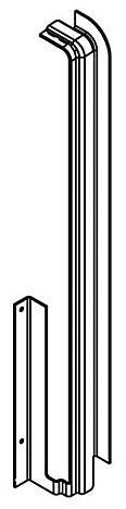 KOHLER K-1114240-B-47 Guide Track Trim Assy, Right