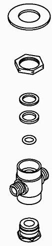 KOHLER K-1141827 Tee Hardware Kit