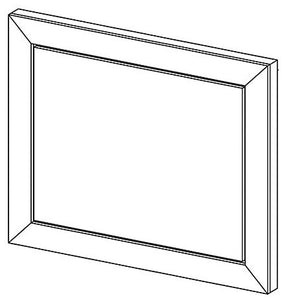 KOHLER K-1216320-L2-1WG Dwr Frt 12X9 W/Screws, Jacquard™ Left 2