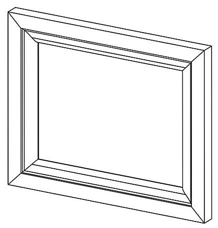 KOHLER K-1216340-R2-1WE Dwr Frt 12X9 W/Screws, Damask™ Right 2