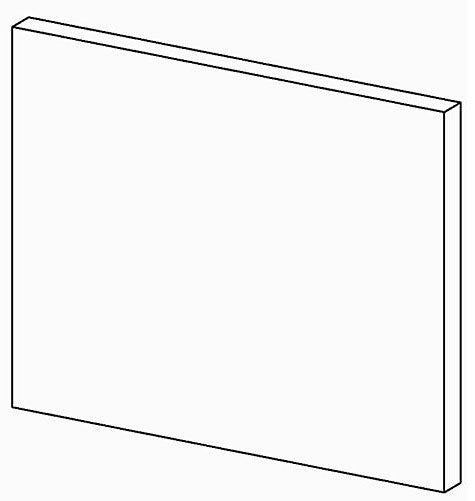 KOHLER K-1216364-D1-1WD Dwr Frt 12X9 W/Screws, Marabou™ Middle 1