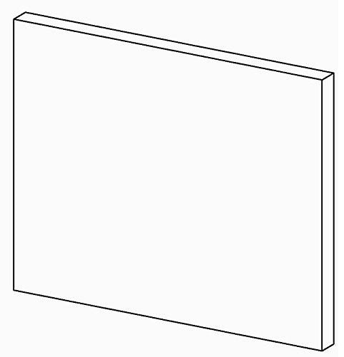 KOHLER K-1216364-D1-1WE Dwr Frt 12X9 W/Screws, Marabou™ Middle 1