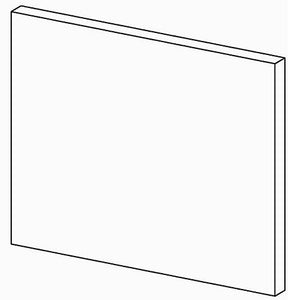 KOHLER K-1216364-R1-1WG Dwr Frt 12X9 W/Screws, Marabou™ Right 1
