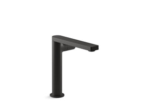 Composed Tall single-handle bathroom sink faucet with Cylindrical handle, 1.2 gpm