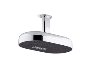 KOHLER K26295 Statement® Oblong 14" two-function rainhead, 2.5 gpm