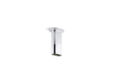 Statement 5" ceiling-mount two-function rainhead arm and flange