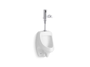 Dexter Antimicrobial urinal with Mach Tripoint touchless 0.125 gpf HES-powered flushometer