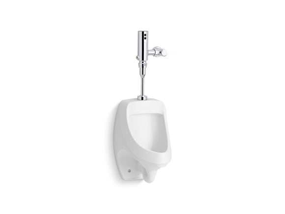 Dexter Antimicrobial urinal with Mach Tripoint touchless 0.125 gpf HES-powered flushometer